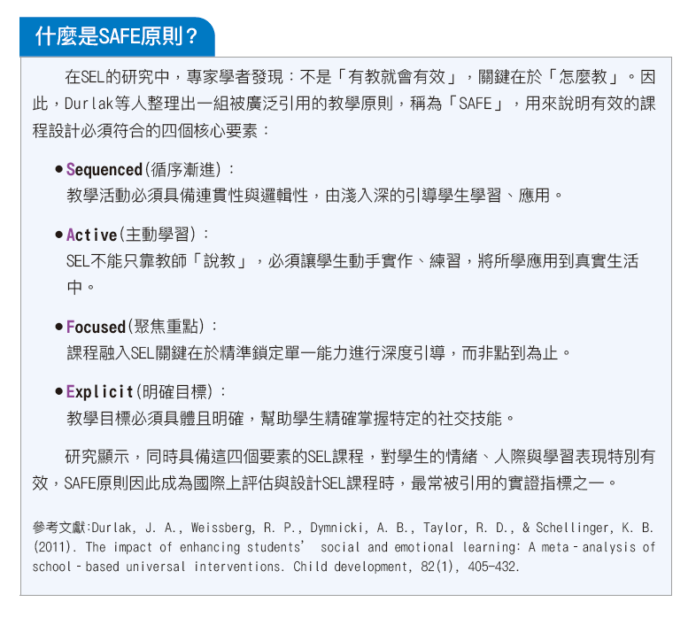 什麼是SAFE原則？