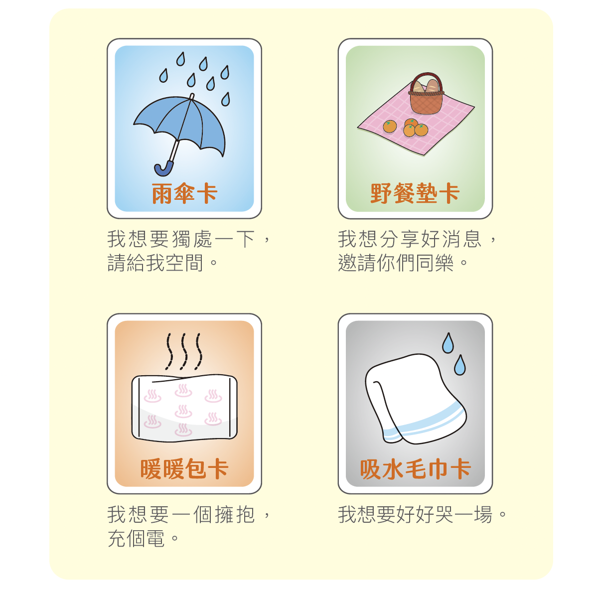 陪孩子的情緒迎接晴天，也等過風雨